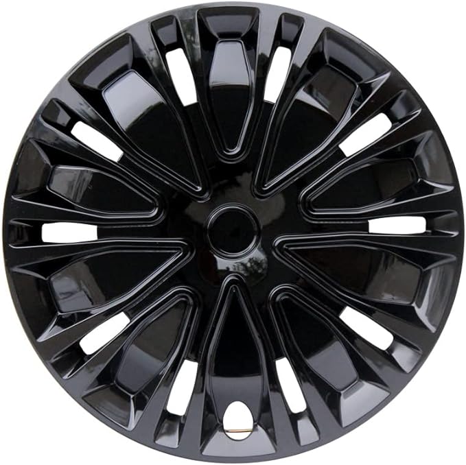ILuvic ホイールカバー ホイールキャップ 12インチ 13インチ 14インチ 15インチ 16インチ タイヤカバー 4枚入セット 取り付け簡単 汎用品 (A, 12インチ)